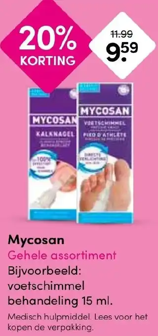 Drogisterij Visser Mycosan aanbieding