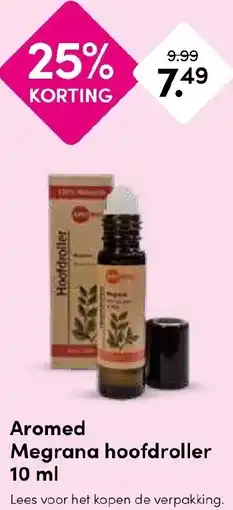 Drogisterij Visser Aromed Megrana hoofdroller aanbieding