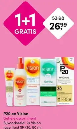Drogisterij Visser P20 en Vision aanbieding