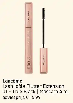 Mooi parfumerie Lancôme Lash Idôle Flutter Extension aanbieding
