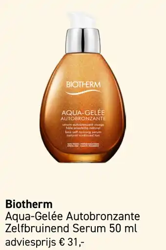 Mooi parfumerie Biotherm Aqua-Gelée Autobronzante aanbieding