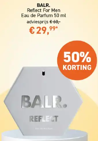 Mooi parfumerie BALR. Reflect aanbieding
