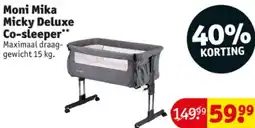 Kruidvat Moni Mika Micky Deluxe Co-sleeper aanbieding