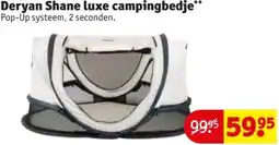 Kruidvat Deryan Shane luxe campingbedje aanbieding