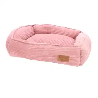 Van Cranenbroek Dierenmand stripe design 65x60x20cm oudroze aanbieding