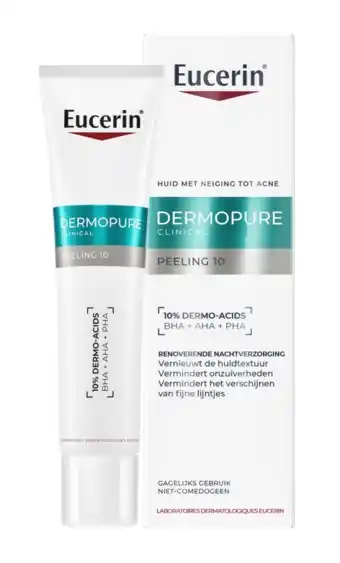 De Online Drogist Eucerin DermoPure Clinical Peeling 10 40ML aanbieding