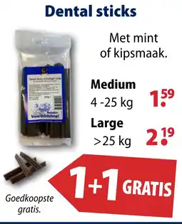 Huisdier Voordeelshop Dental sticks aanbieding