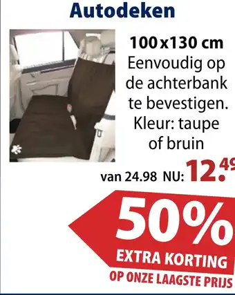 Huisdier Voordeelshop Autodeken aanbieding