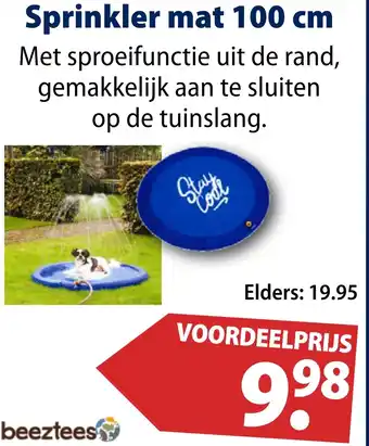 Huisdier Voordeelshop Sprinkler mat 100 cm aanbieding
