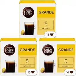 Jumbo NESCAFÉ Dolce Gusto, Koffie Grande , 3 x 16 capsules aanbieding