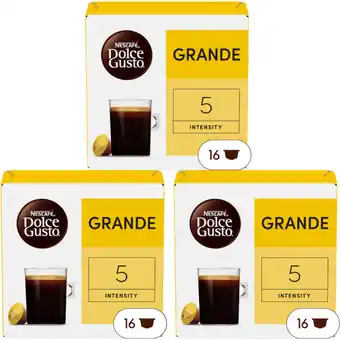 Jumbo NESCAFÉ Dolce Gusto, Koffie Grande , 3 x 16 capsules aanbieding