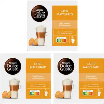 Jumbo Nescafé Dolce Gusto Latte Macchiato capsules - 3 x 16 koffiecups aanbieding