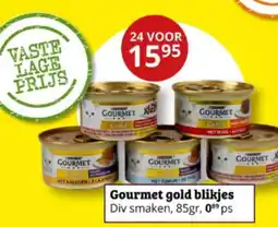 Tuinland Gourmet gold blikjes aanbieding