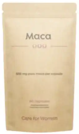 De Online Drogist Care for Women Maca Capsules 60CP aanbieding