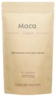 De Online Drogist Care for Women Maca Capsules 60CP aanbieding