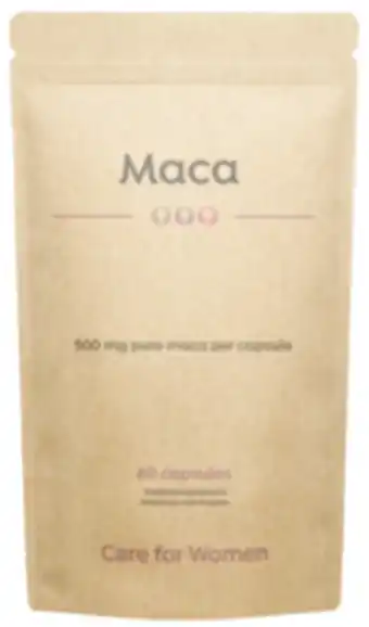 De Online Drogist Care for Women Maca Capsules 60CP aanbieding