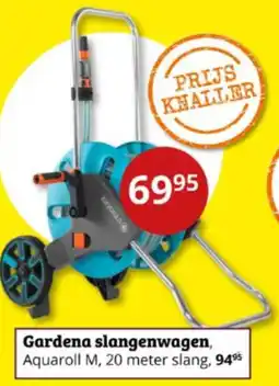 Tuinland Gardena slangenwagen aanbieding