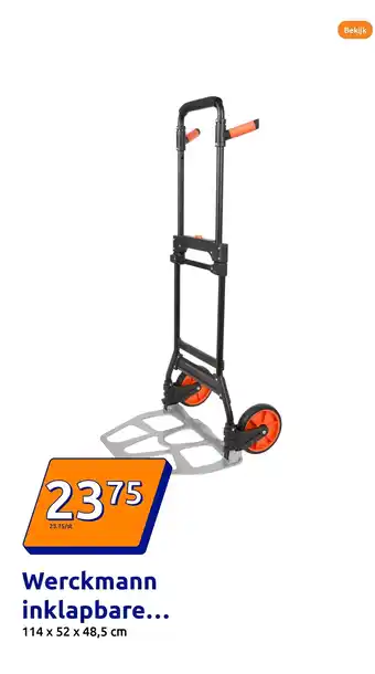 Action Werckmann inklapbare aanbieding