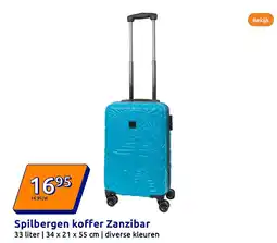 Action Spilbergen koffer Zanzibar aanbieding