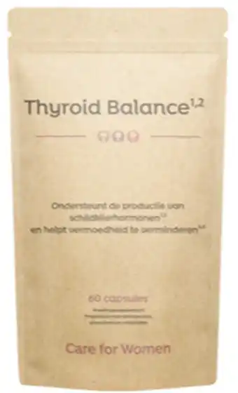 De Online Drogist Care for Women Thyroid Balance Capsules 60CP aanbieding