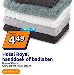 Action Hotel Royal badlaken aanbieding