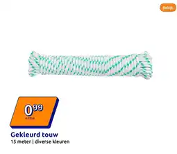 Action Gekleurd touw aanbieding
