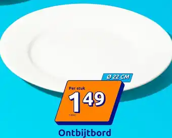 Action Ontbijtbord aanbieding