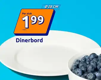 Action Dinerbord aanbieding