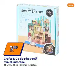Action Crafts & Co doe-het-zelf miniatuurscène aanbieding