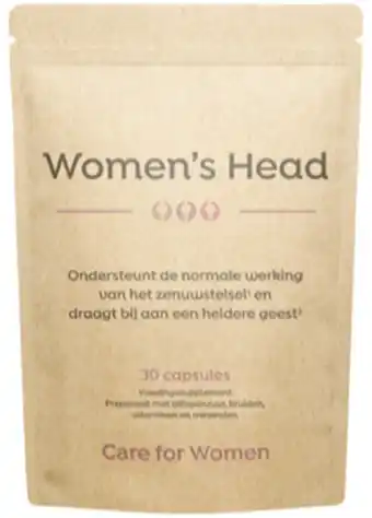 De Online Drogist Care for Women Women's Head Capsules 30CP aanbieding