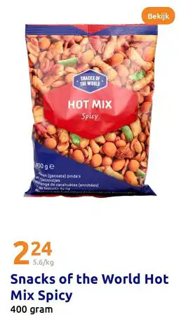 Action Snacks of the World Hot Mix Spicy aanbieding