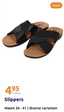 Action Slippers aanbieding