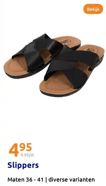 Action Slippers aanbieding