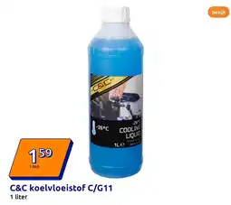 Action C&C koelvloeistof C/G11 aanbieding