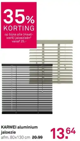 Karwei Karwei Aluminium Jaloezie aanbieding