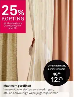 Karwei Maatwerk gordijnen aanbieding