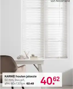 Karwei Karwei Houten Jaloezie aanbieding