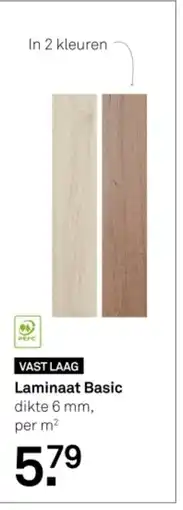 Karwei Laminaat Basic aanbieding