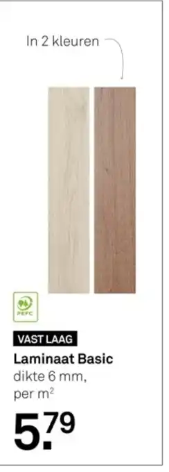 Karwei Laminaat Basic aanbieding