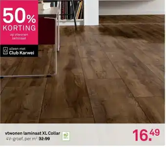 Karwei Vtwonen laminaat xl collar aanbieding