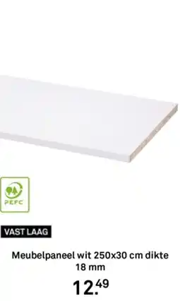Karwei Meubelpaneel wit aanbieding