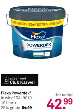 Karwei Flexa Powerdek aanbieding