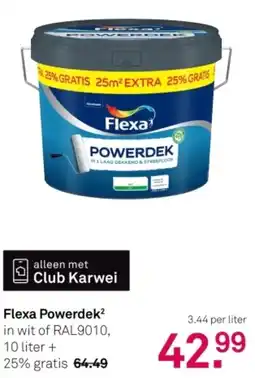 Karwei Flexa Powerdek aanbieding