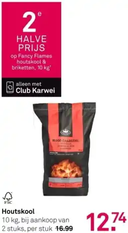 Karwei Houtskool aanbieding