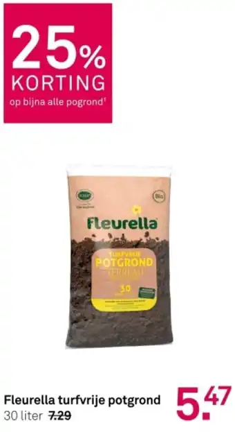Karwei Fleurella turfvrije potgrond aanbieding