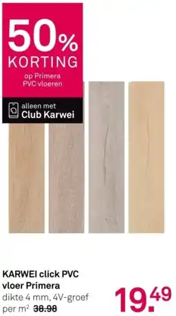 Karwei Karwei Click PVC Vloer Primera aanbieding