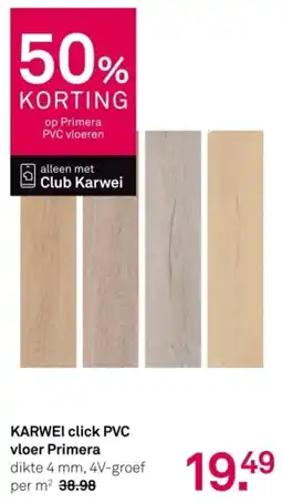 Karwei Karwei Click PVC Vloer Primera aanbieding