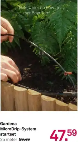 Karwei Gardena MicroDrip System startset aanbieding