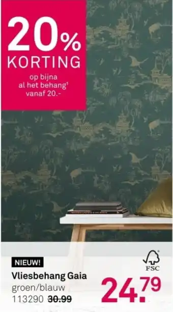 Karwei Vliesbehang Gaia aanbieding