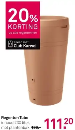 Karwei Regenton Tube aanbieding